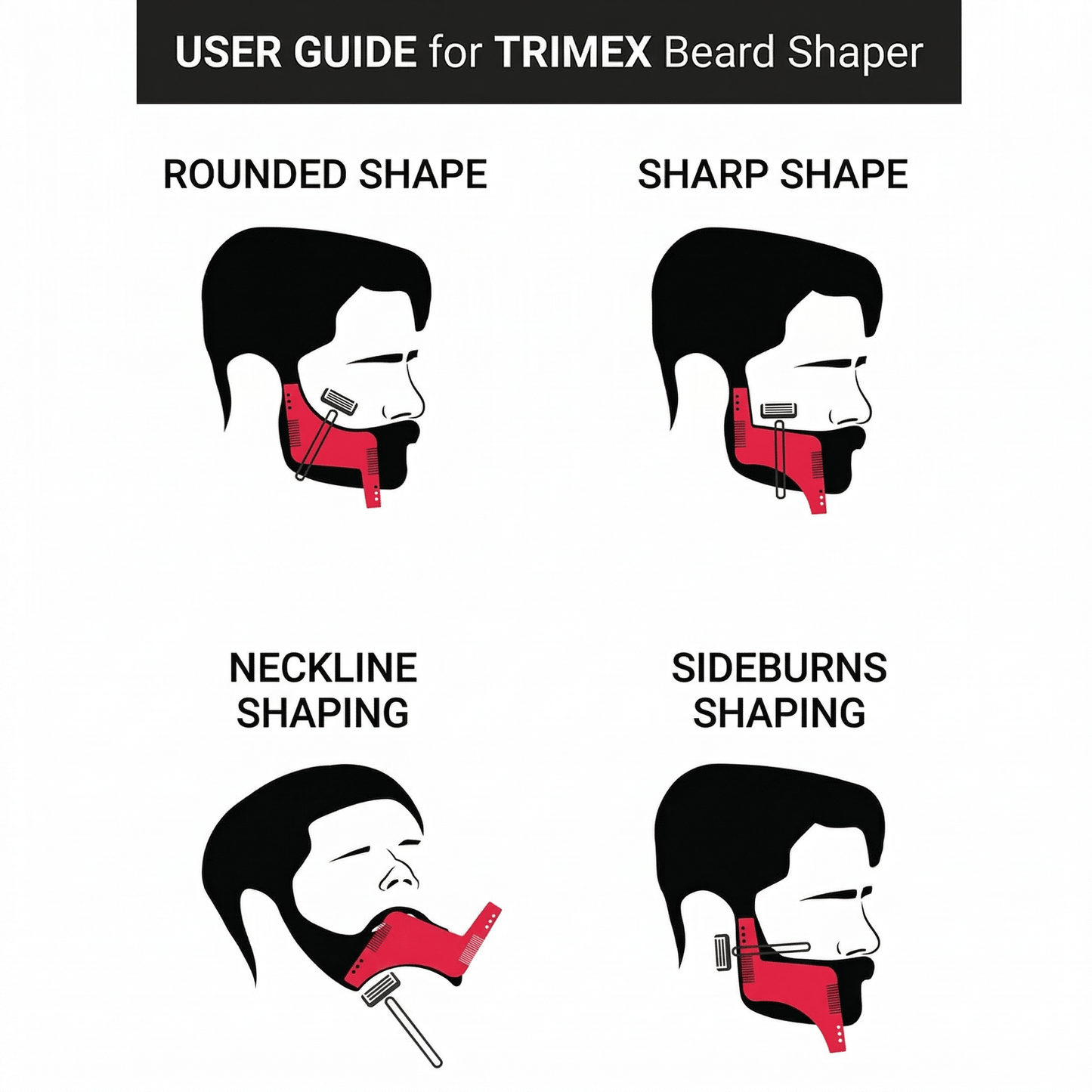 TRIMEX Beard Shaper - TRIMEX. US