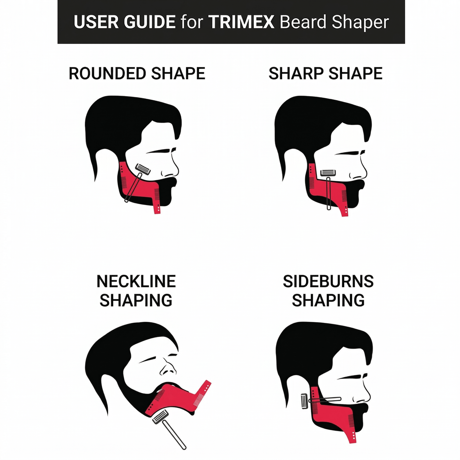 TRIMEX Beard Shaper - TRIMEX. US